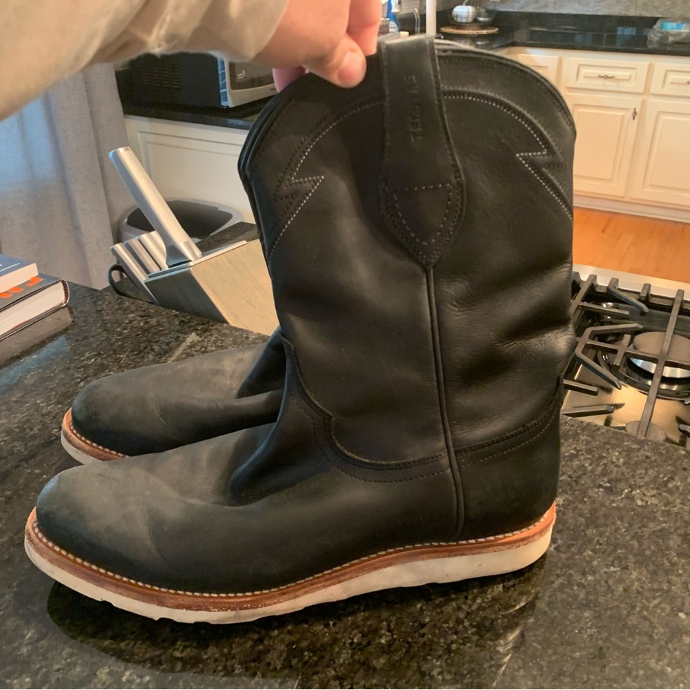 Tecovas black boots